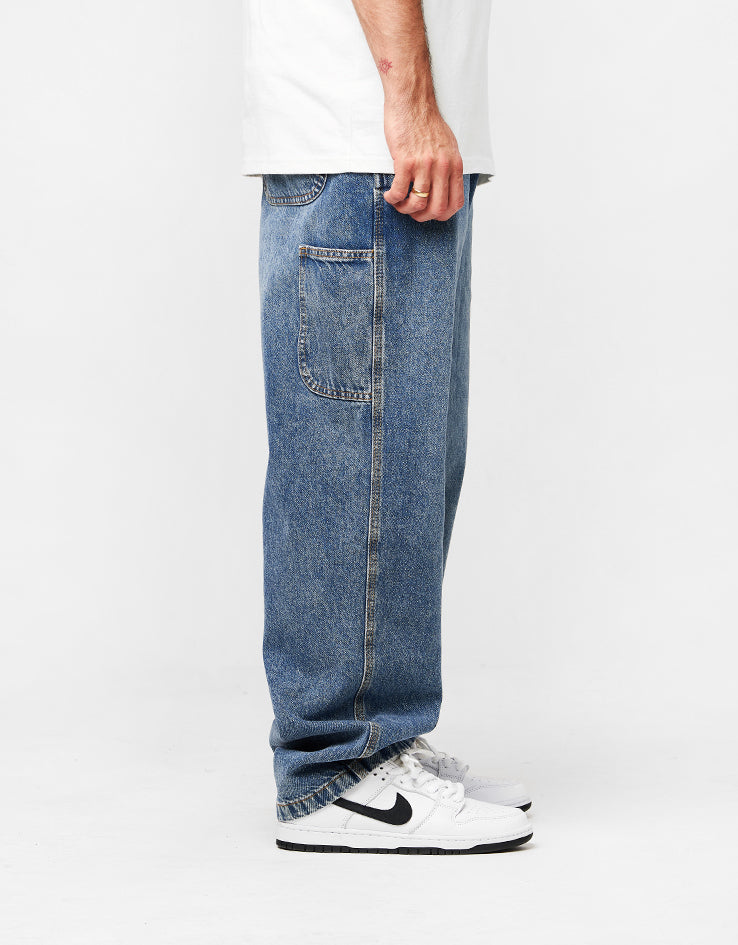 Dickies Madison Baggy Denim Pant - Rinsed Blue W/ Fade