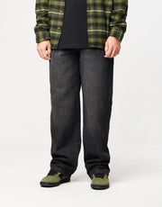 Dickies Madison Baggy Denim Pant - Black Wash Faded