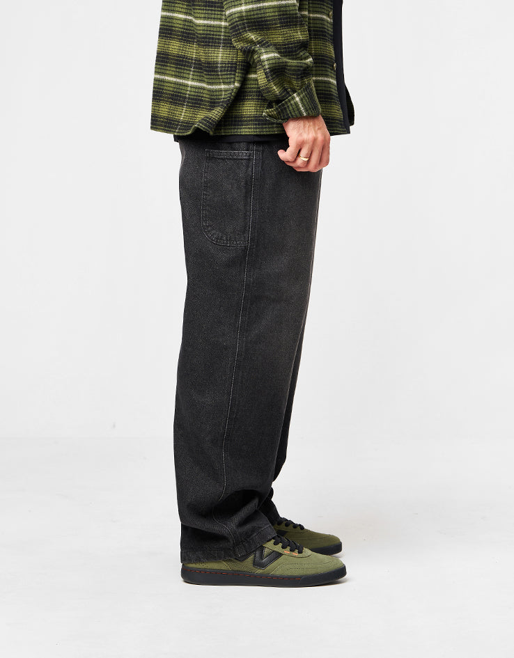 Dickies Madison Baggy Denim Pant - Black Wash Faded