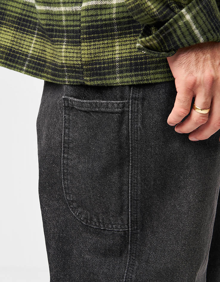 Dickies Madison Baggy Denim Pant - Black Wash Faded