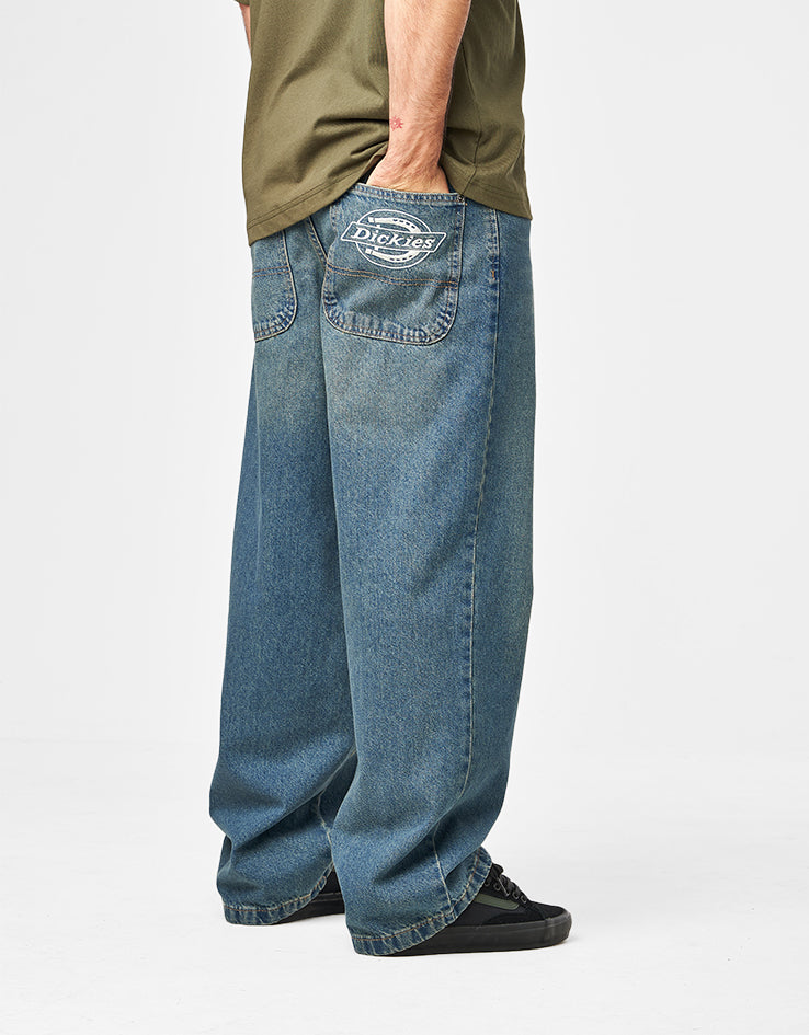 Dickies Hilham Denim - Khaki Tinted Blue