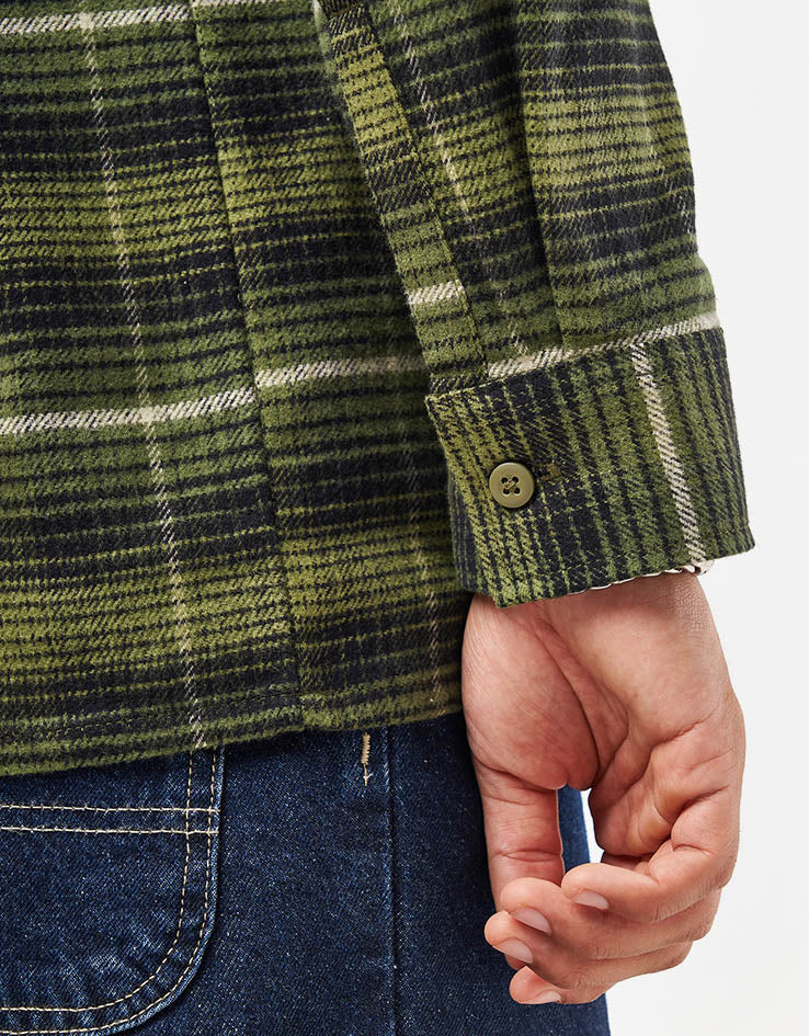 Dickies Forest Check L/S Shirt - Cypress