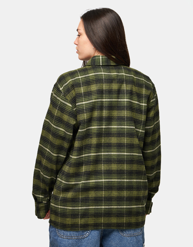 Dickies Forest Check L/S Shirt - Cypress