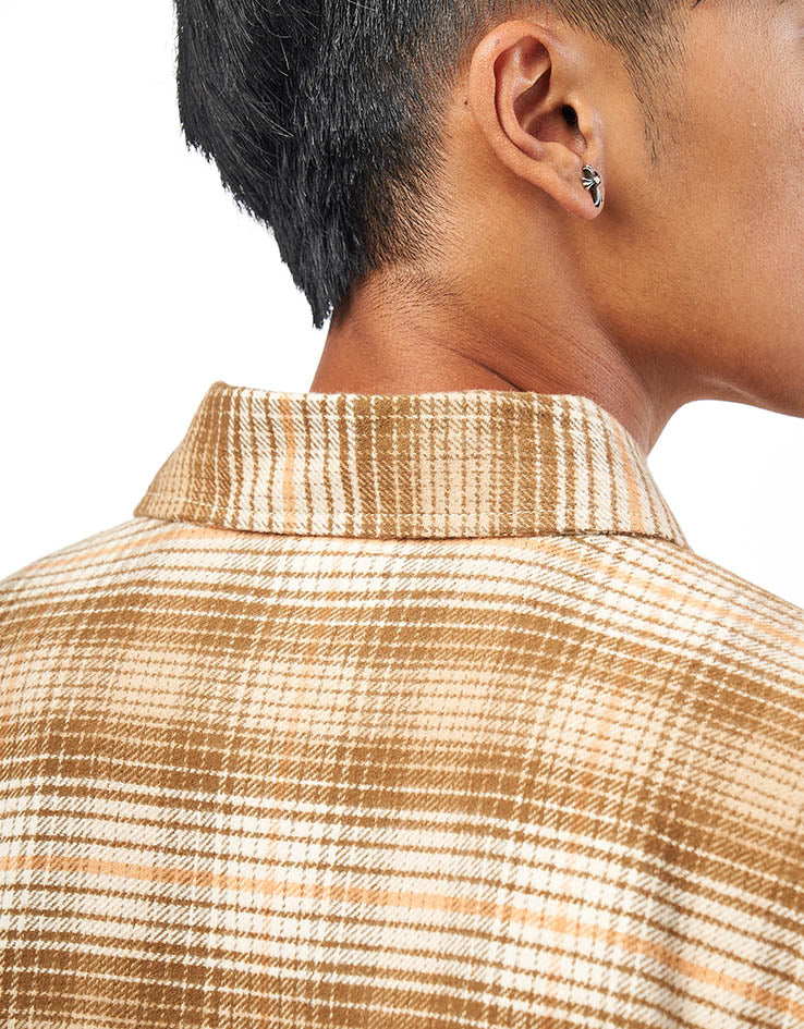 Dickies Forest Check L/S Shirt - Wood Ash