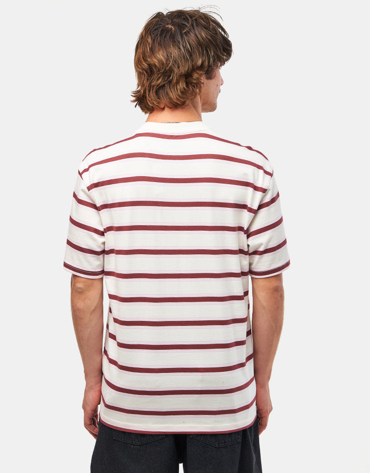 Dickies York Stripe T-Shirt - Egret