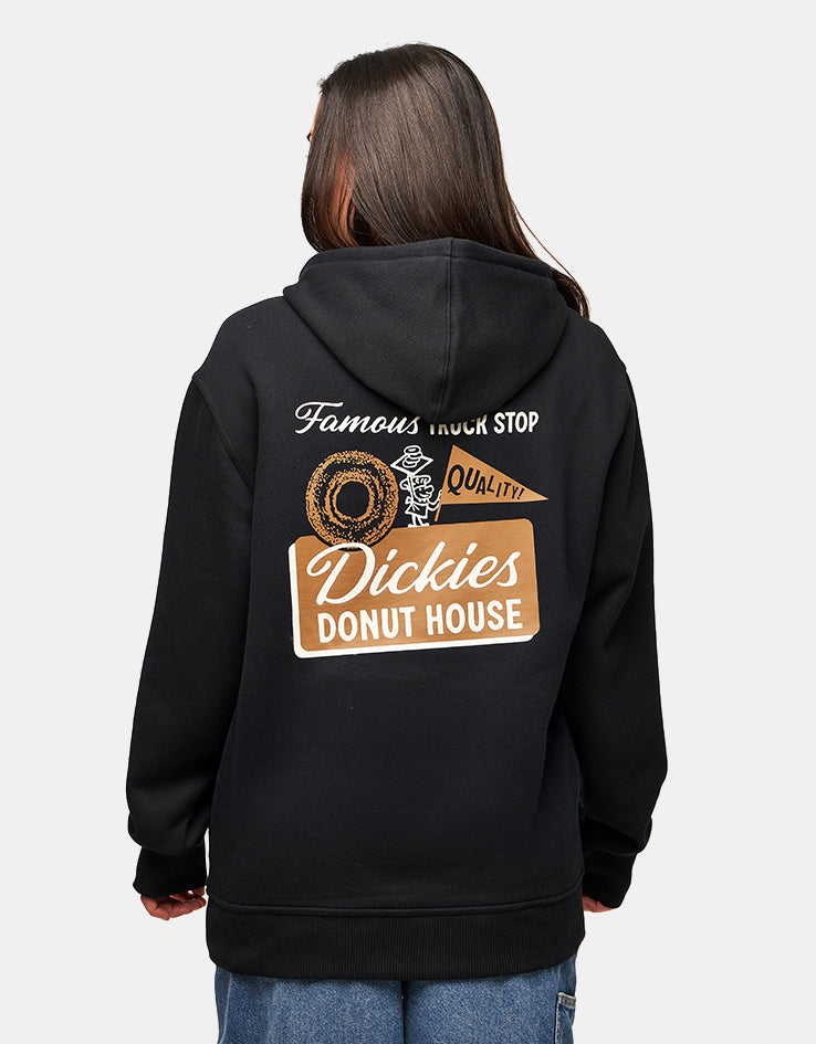 Dickies Donut House Pullover Hoodie - Black