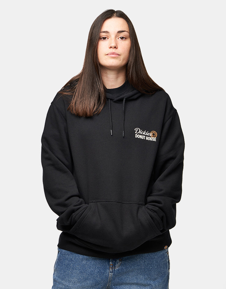 Dickies Donut House Pullover Hoodie - Black