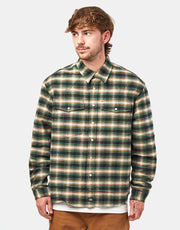 Dickies Johnsonville Shirt L/S Shirt - Pine Needle Green