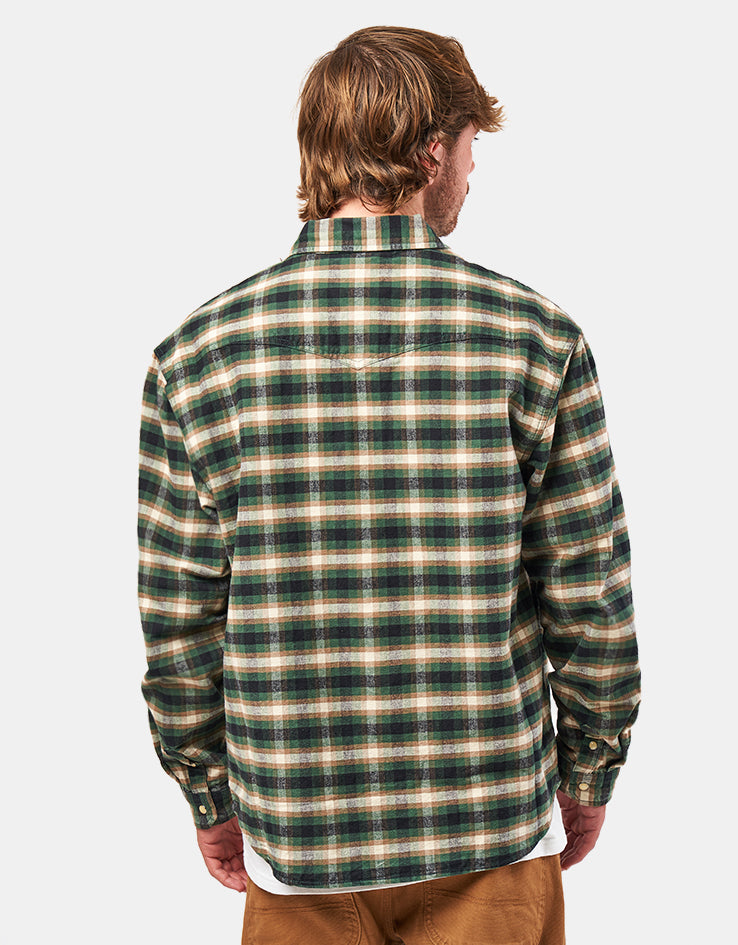 Dickies Johnsonville Shirt L/S Shirt - Pine Needle Green