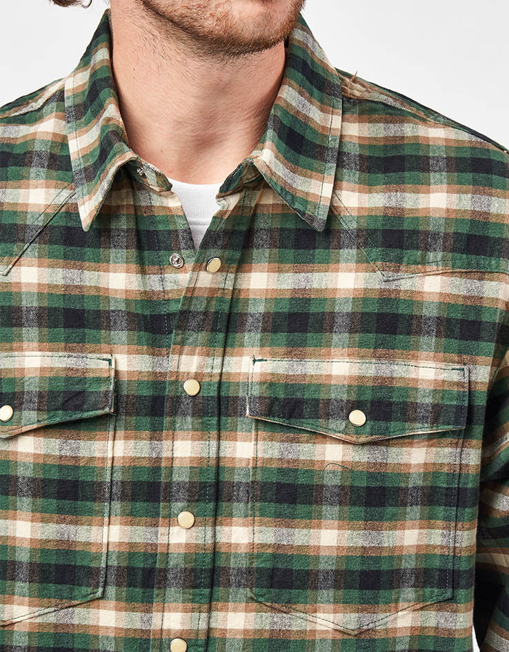 Dickies Johnsonville Shirt L/S Shirt - Pine Needle Green