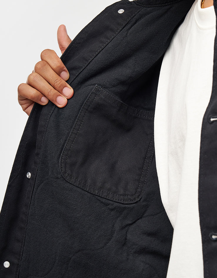 Dickies Chore Lined Canvas Jacket - Black