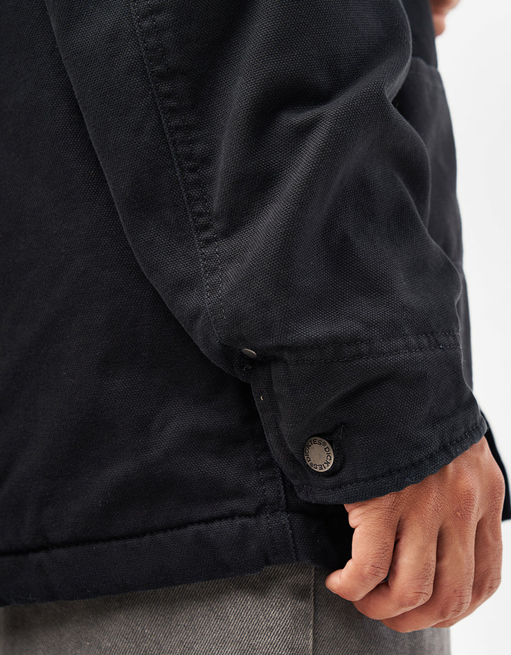 Dickies Chore Lined Canvas Jacket - Black