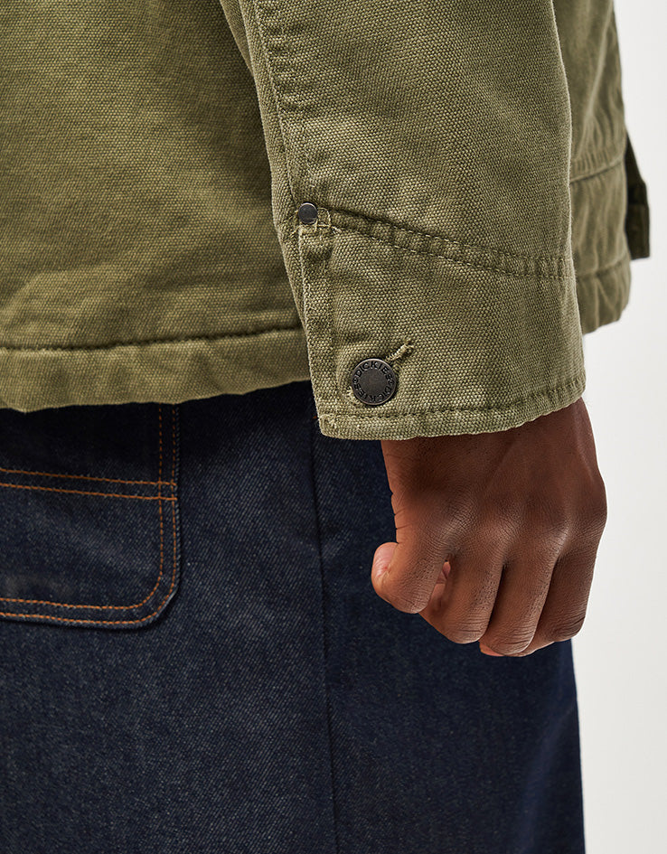 Dickies Chore Lined Canvas Jacket - Military Green