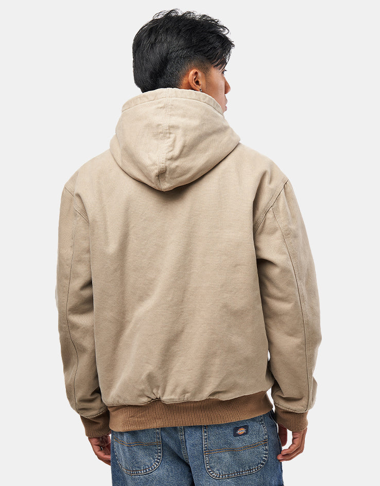 Dickies Hilham Hooded Canvas Jacket - Desert Sand