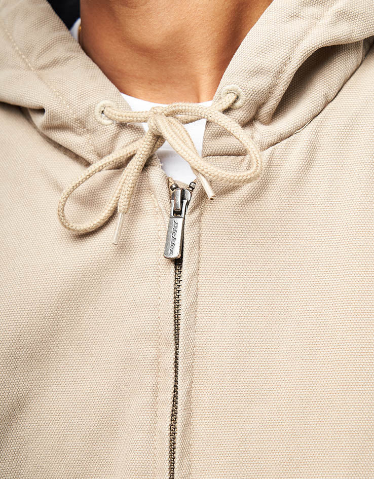 Dickies Hilham Hooded Canvas Jacket - Desert Sand