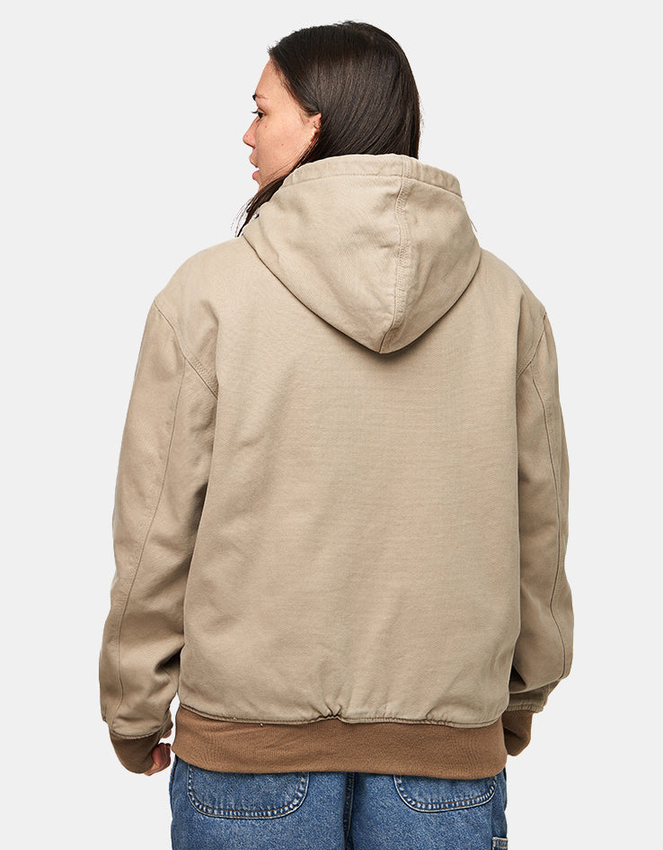 Dickies Hilham Hooded Canvas Jacket - Desert Sand