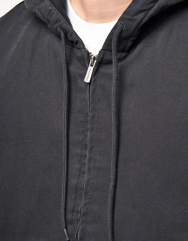 Dickies Hilham Hooded Canvas Jacket - Black