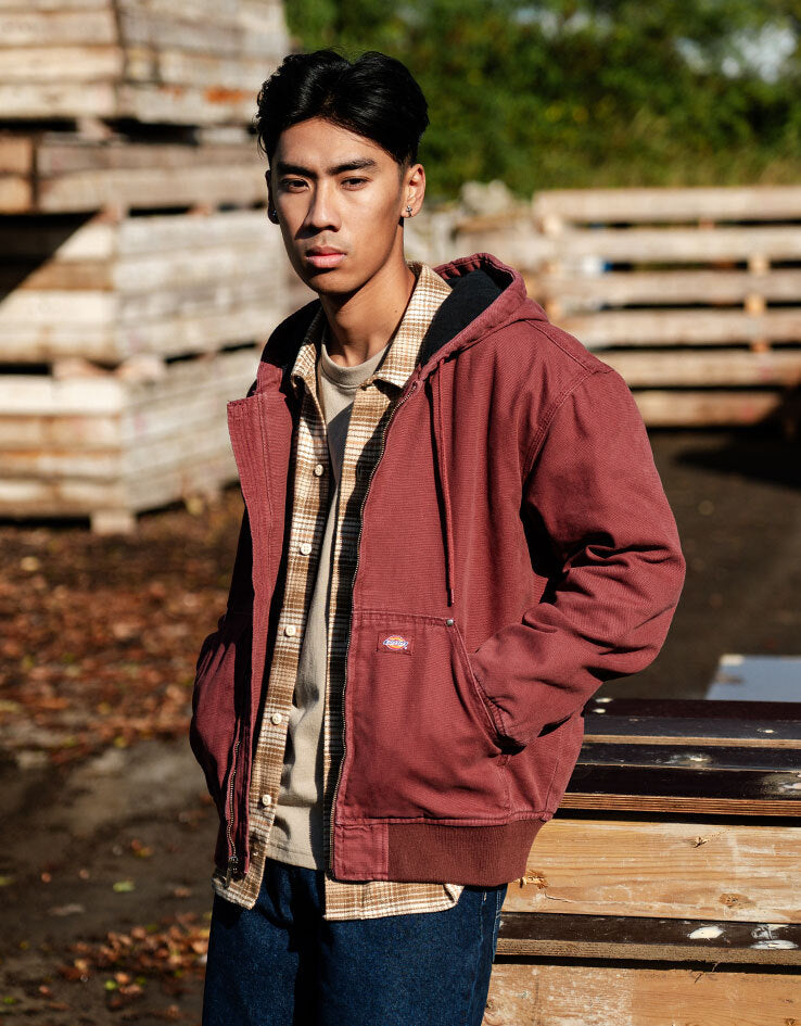 Dickies Hilham Hooded Canvas Jacket - Andorra