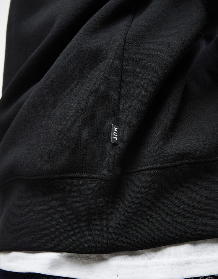 HUF H Star Crewneck - Black