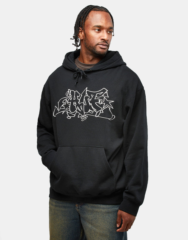 HUF Outlines Pullover Hoodie - Black