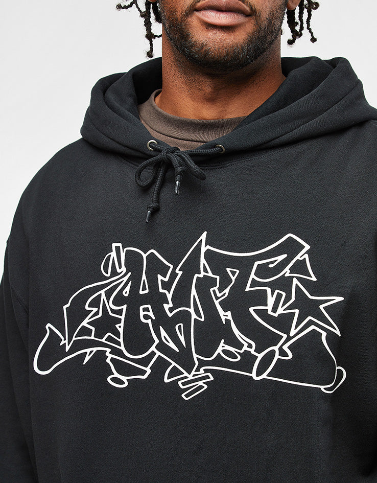 HUF Outlines Pullover Hoodie - Black