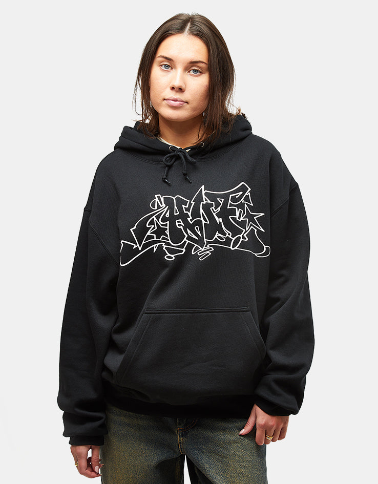 HUF Outlines Pullover Hoodie - Black