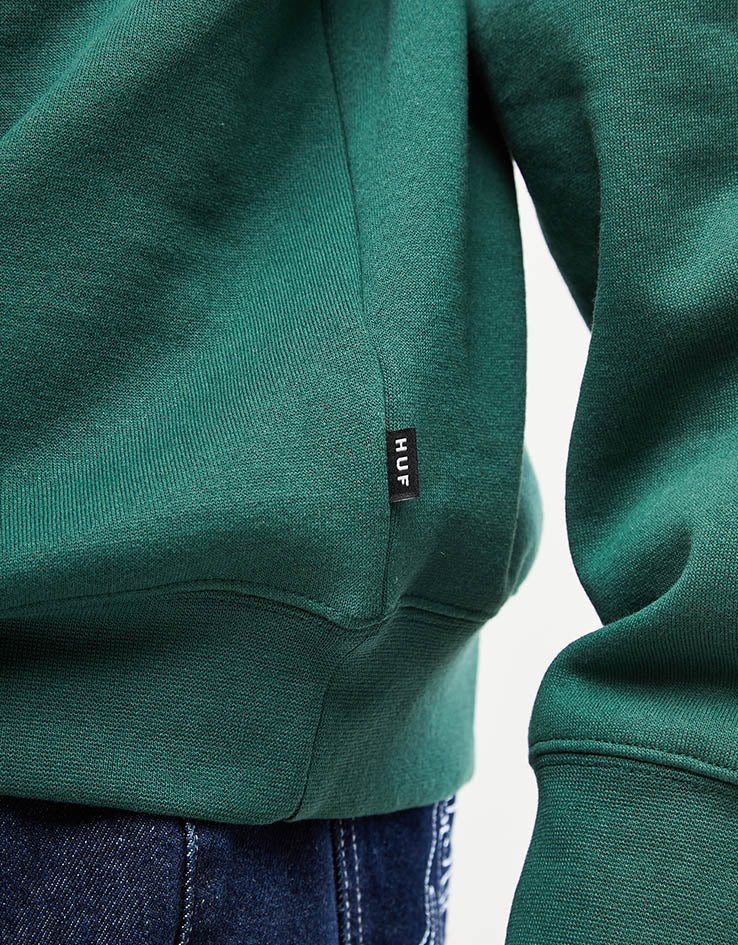 HUF Outlines Pullover Hoodie - Forest Green