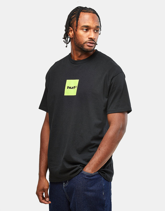 HUF 89 Box Logo T-Shirt - Black