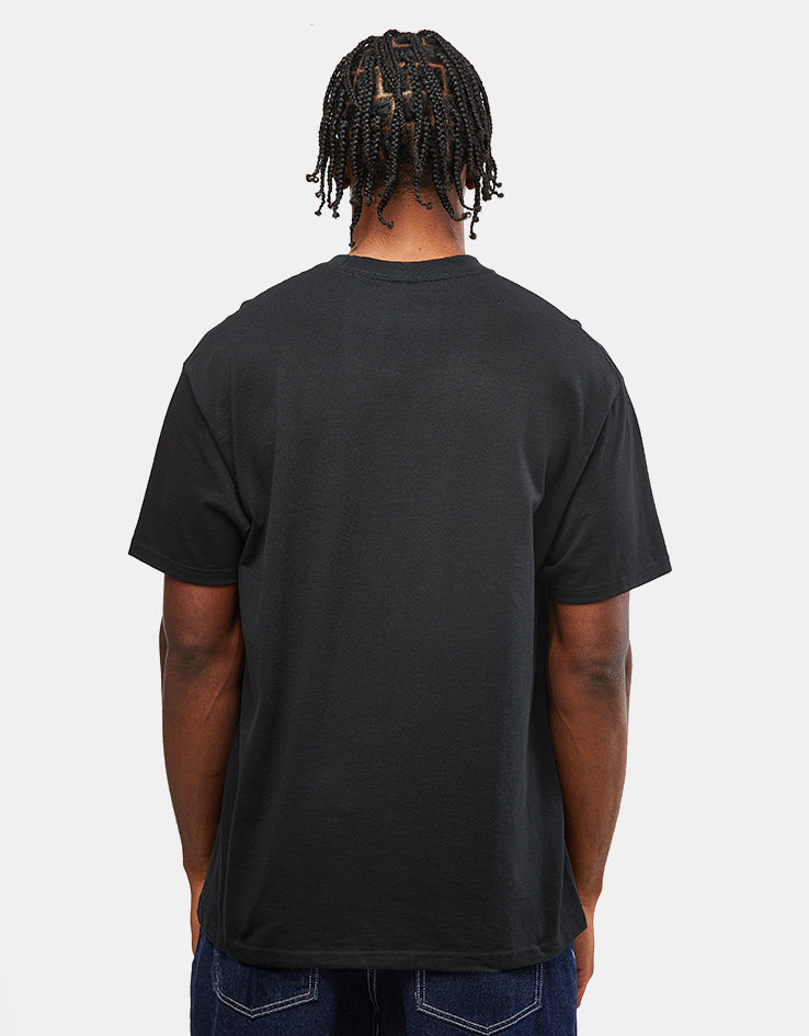 HUF 89 Box Logo T-Shirt - Black