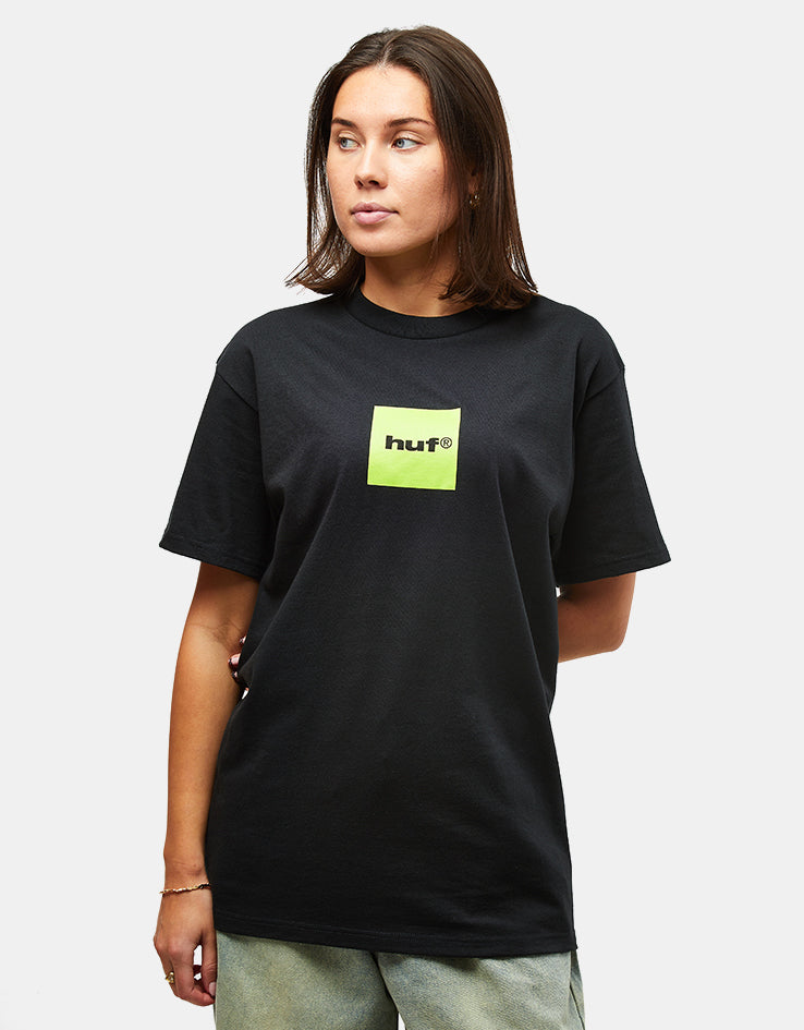 HUF 89 Box Logo T-Shirt - Black
