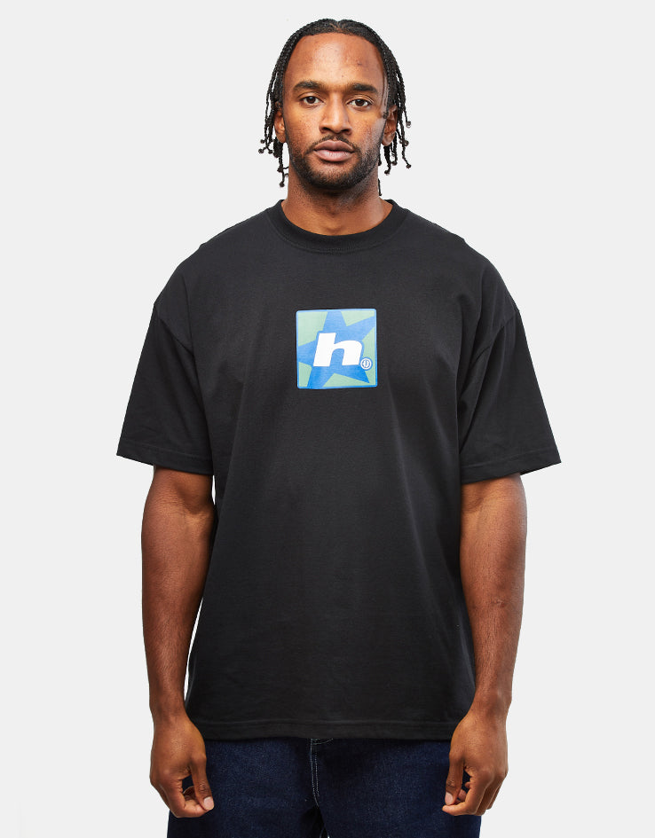 HUF H Star T-Shirt - Black