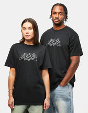 HUF Outlines T-Shirt - Black