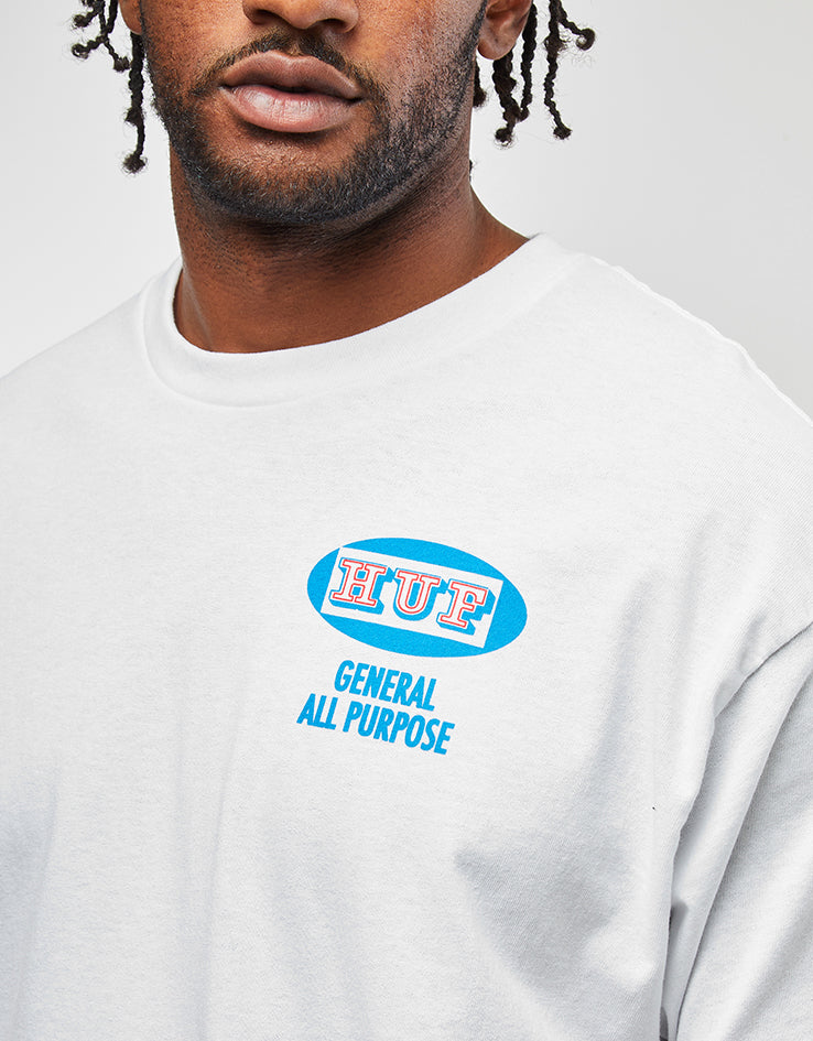 HUF All Purpose T-Shirt - White
