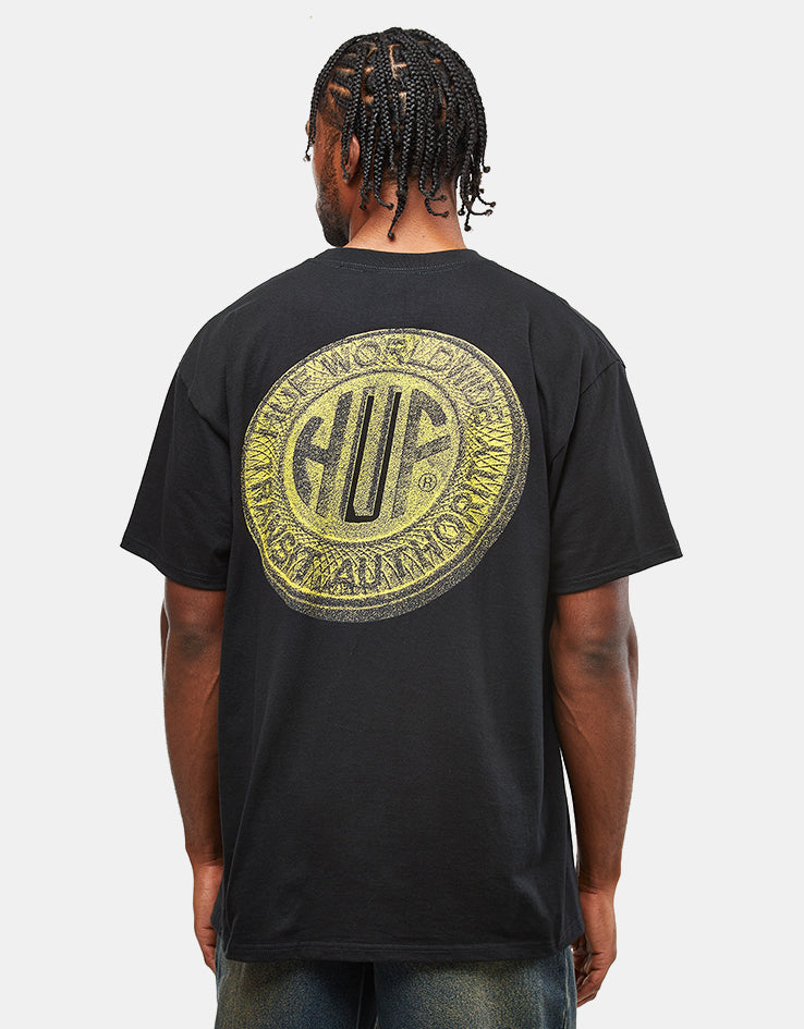 HUF Token T-Shirt - Black