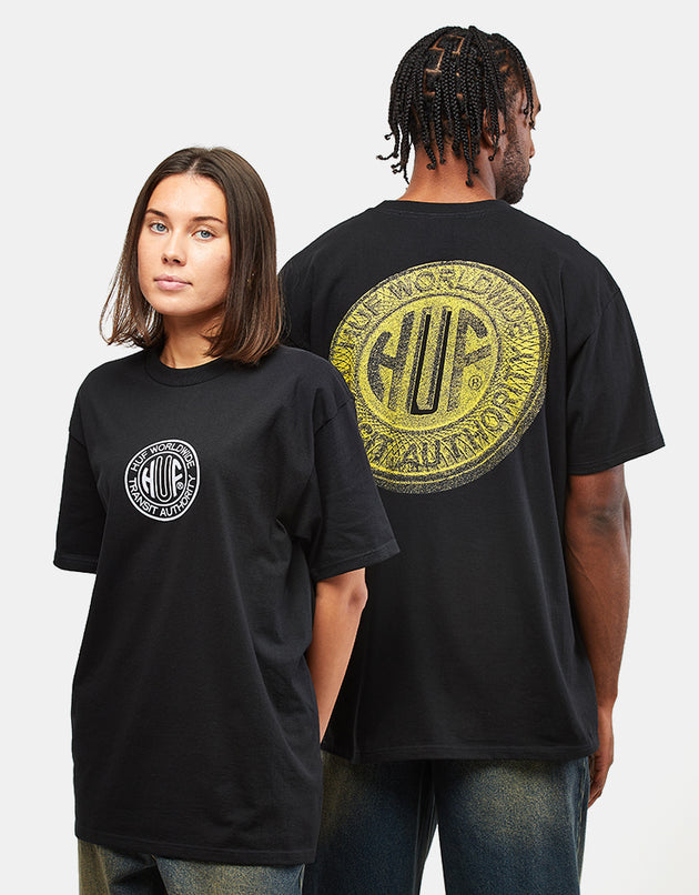 HUF Token T-Shirt - Black