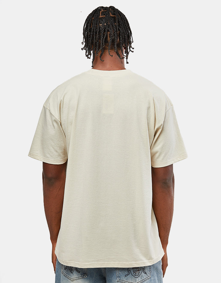 HUF Stretch T-Shirt - Cream