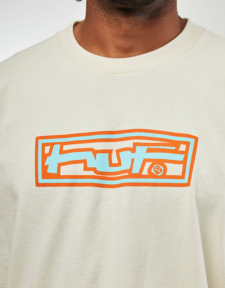 HUF Stretch T-Shirt - Cream