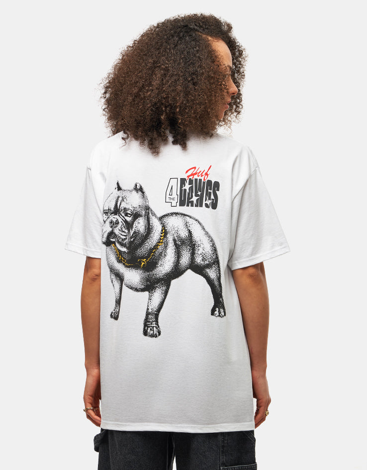 HUF 4 The Dawgs T-Shirt - White