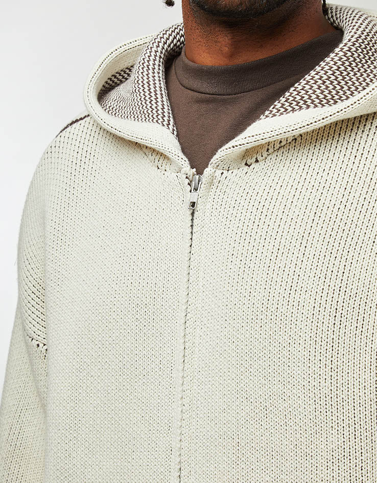 HUF Token Zip Hooded Sweater - Bleach