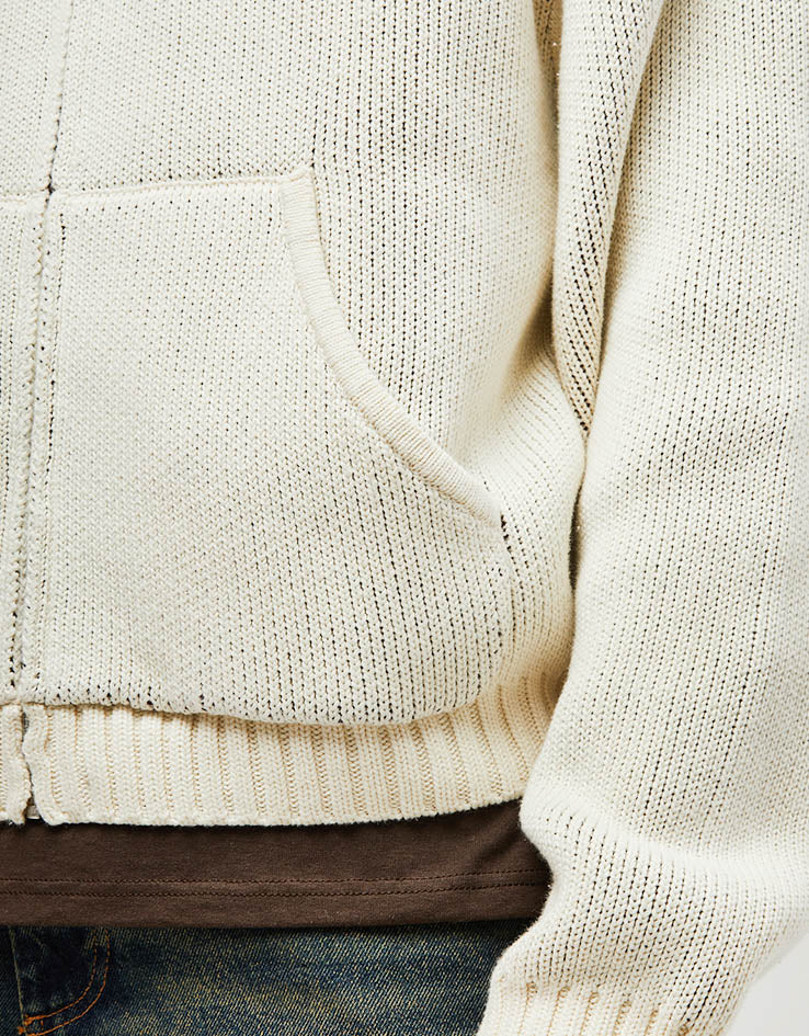 HUF Token Zip Hooded Sweater - Bleach