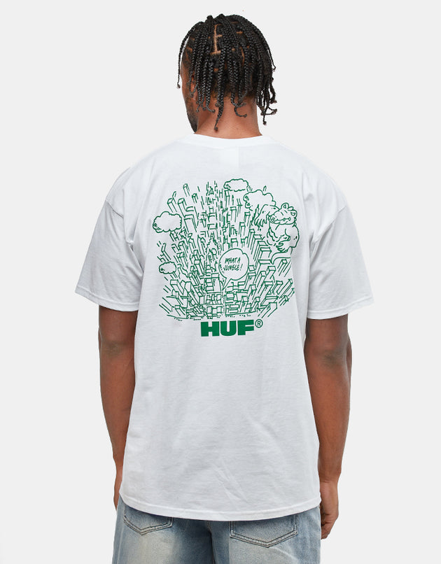 HUF What A Jungle T-Shirt - White