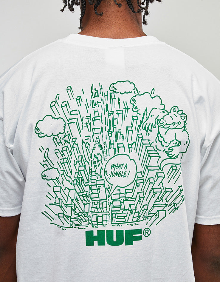 HUF What A Jungle T-Shirt - White