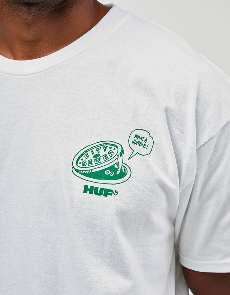 HUF What A Jungle T-Shirt - White