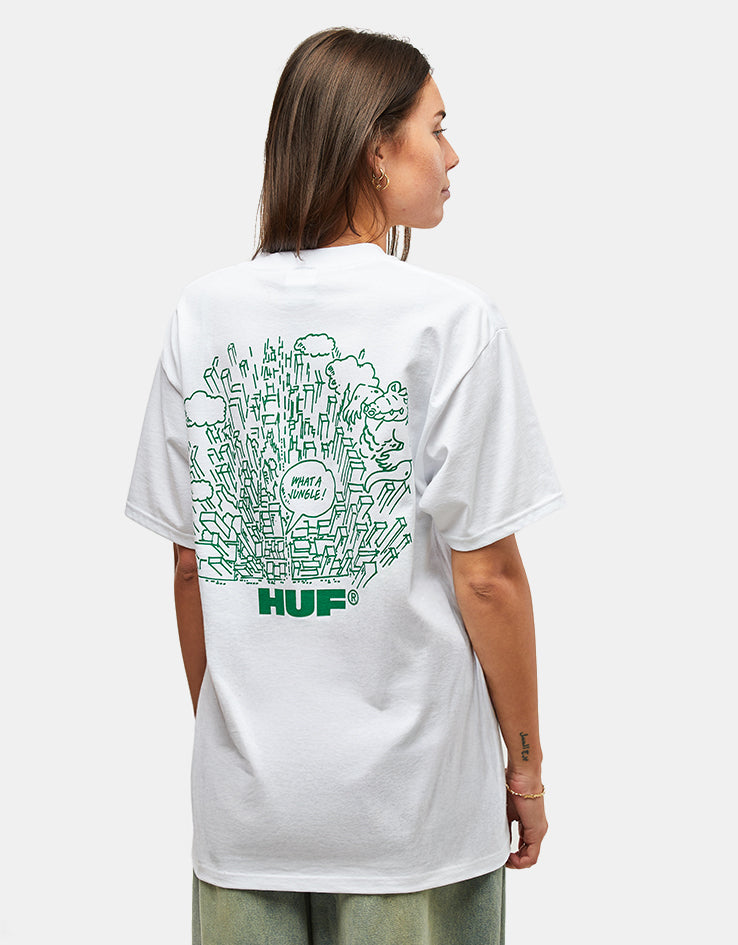 HUF What A Jungle T-Shirt - White