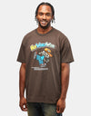 HUF Chop Kick Block T-Shirt - Bison