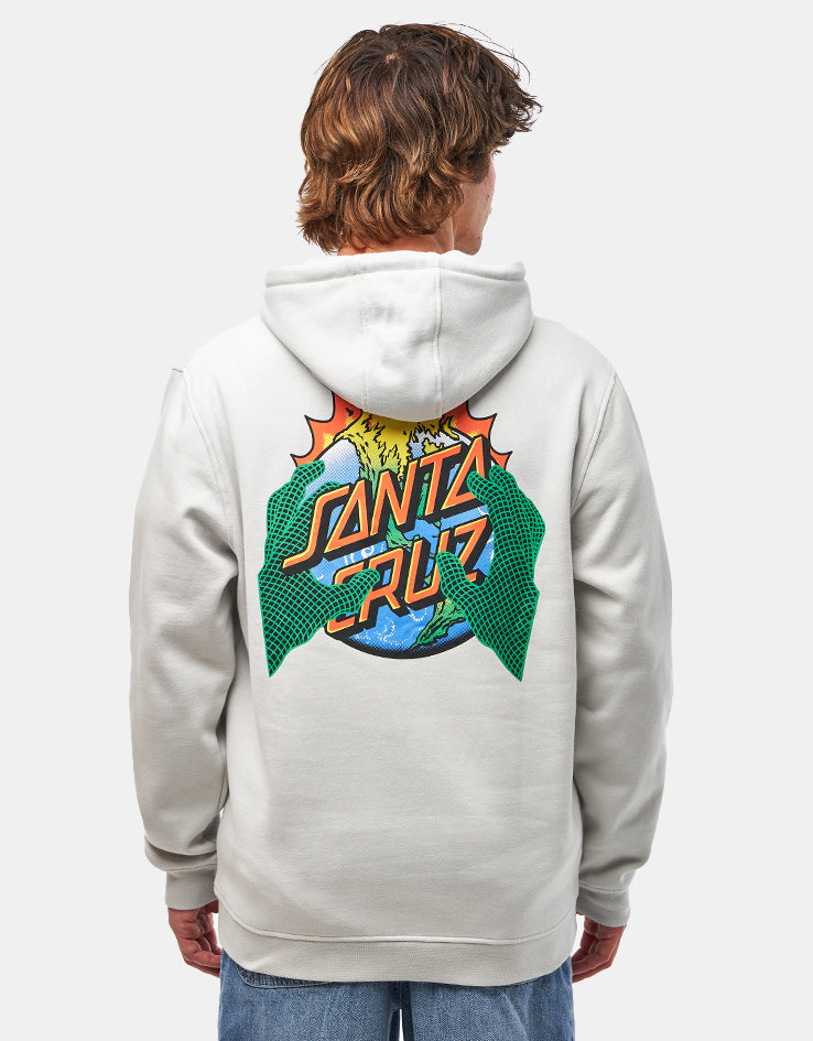 Santa Cruz Kendall End Of The Dot Pullover Hoodie - Mist