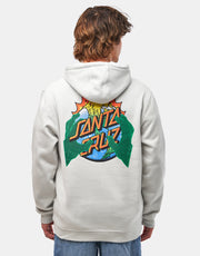 Santa Cruz Kendall End Of The Dot Pullover Hoodie - Mist
