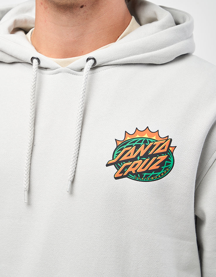 Santa Cruz Kendall End Of The Dot Pullover Hoodie - Mist
