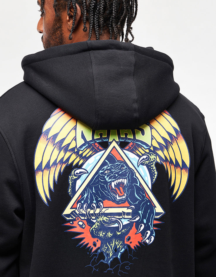 Santa Cruz Natas SC Panther Pullover Hoodie - Black