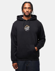 Santa Cruz Burnt Opus Front Pullover Hoodie - Black